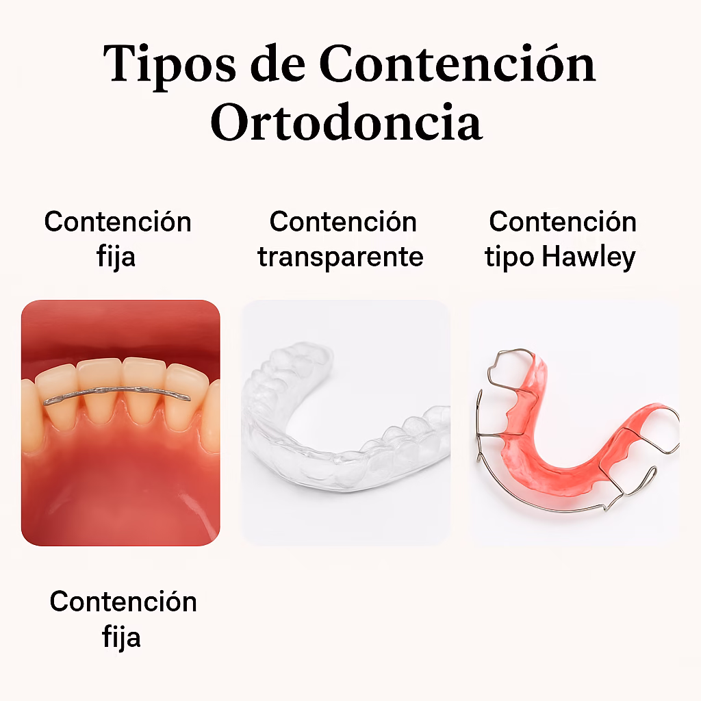 Tipos de contenciones dentales