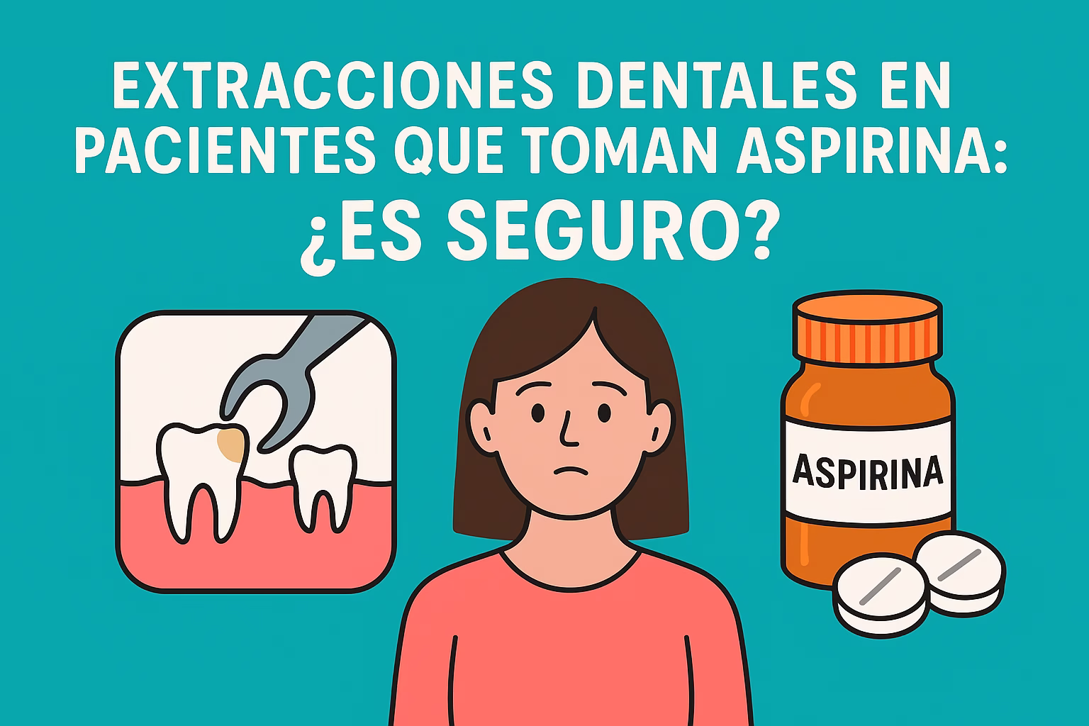 dentista extracción pacientes con aspirina