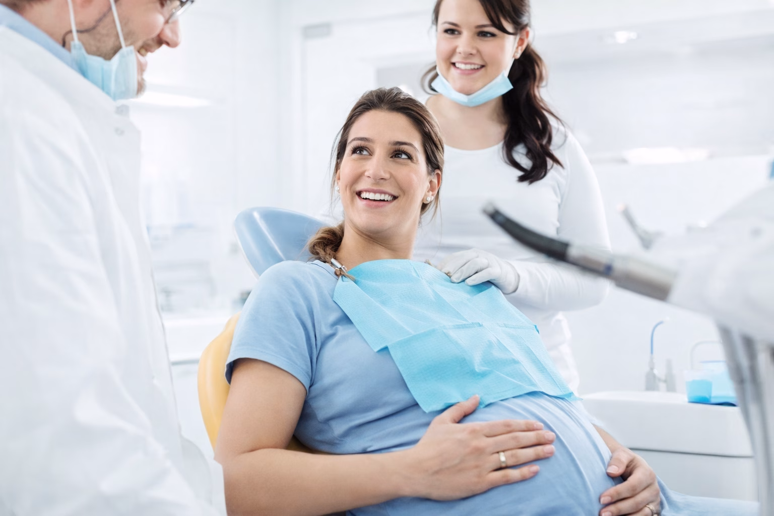 visita al odontologo con embarazo