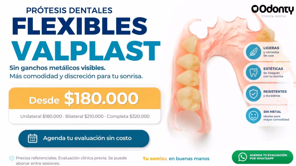 banner placa dental flexible