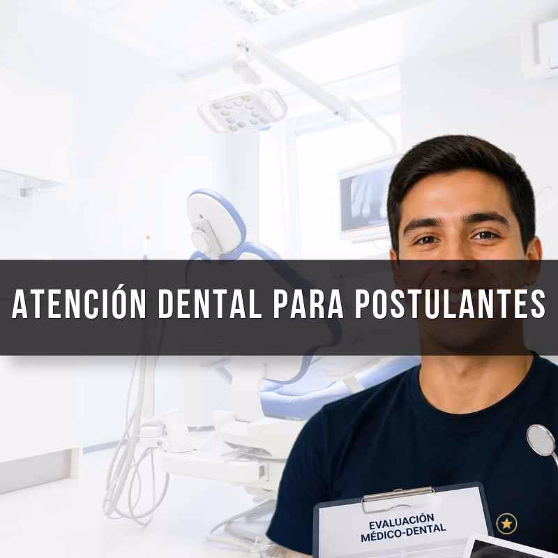 atencion dental para postulantes a escuelas